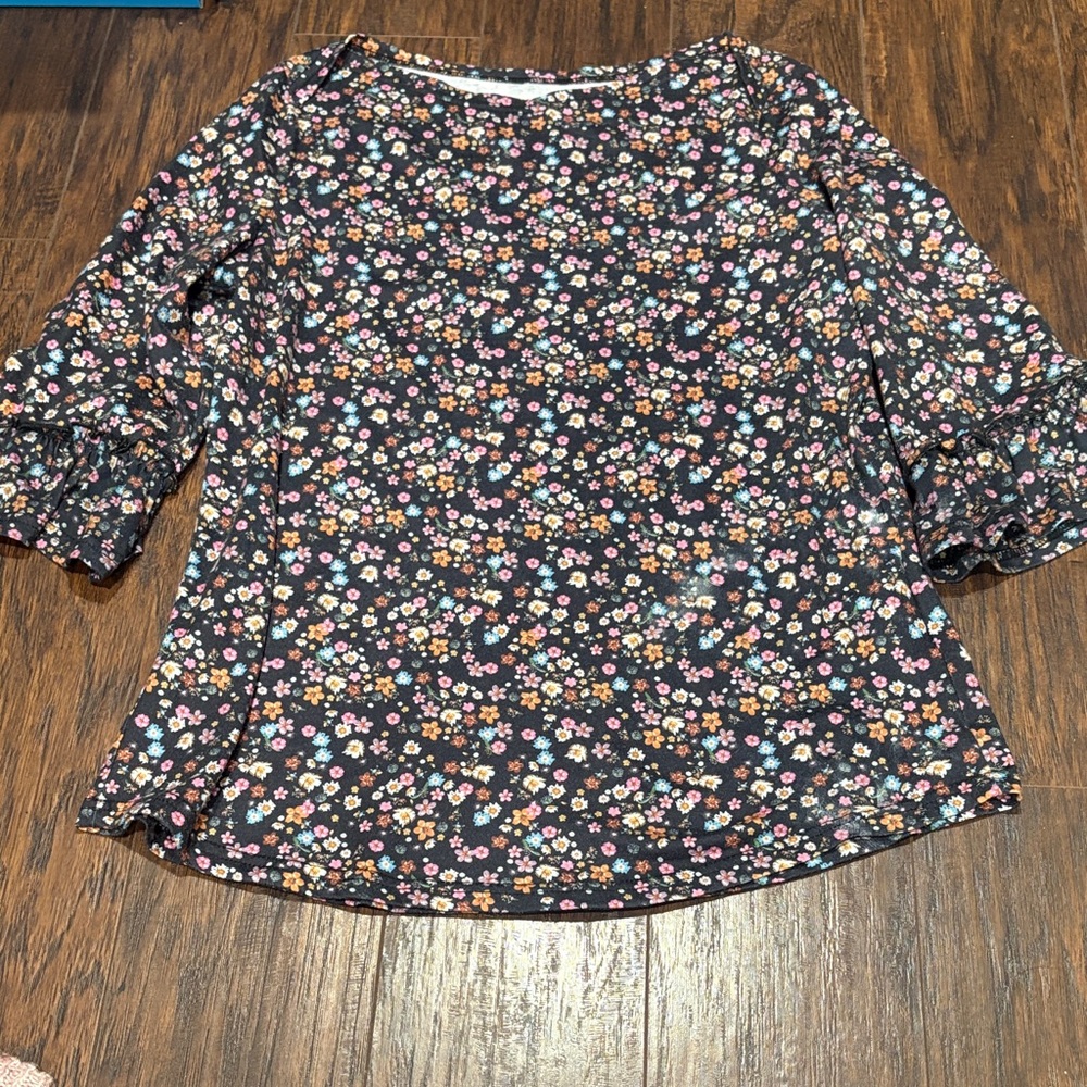 Floral Print Women's Top